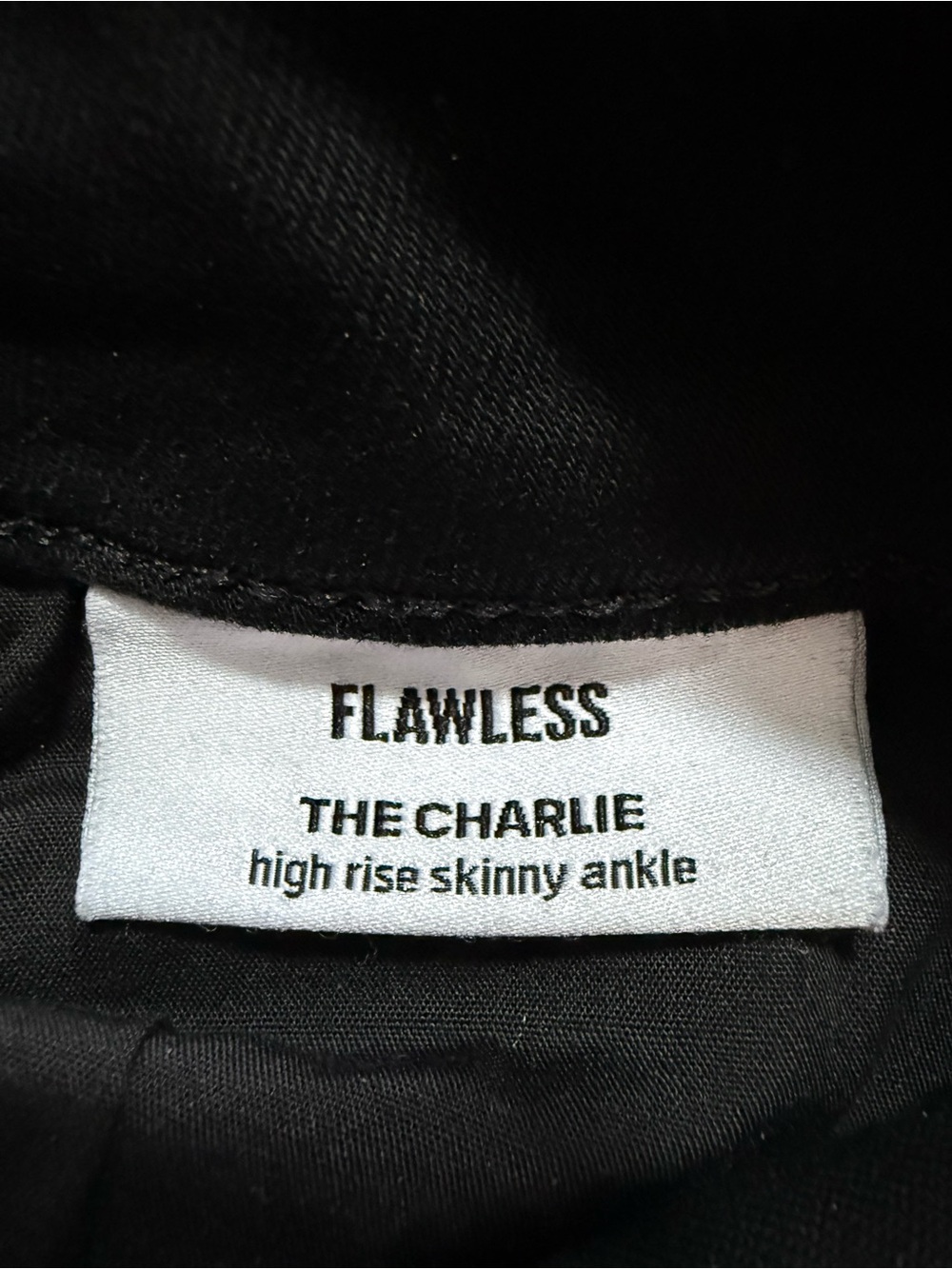 Joe's Jeans The Charlie High Rise Skinny Ankle - Black - Picture 3 of 10